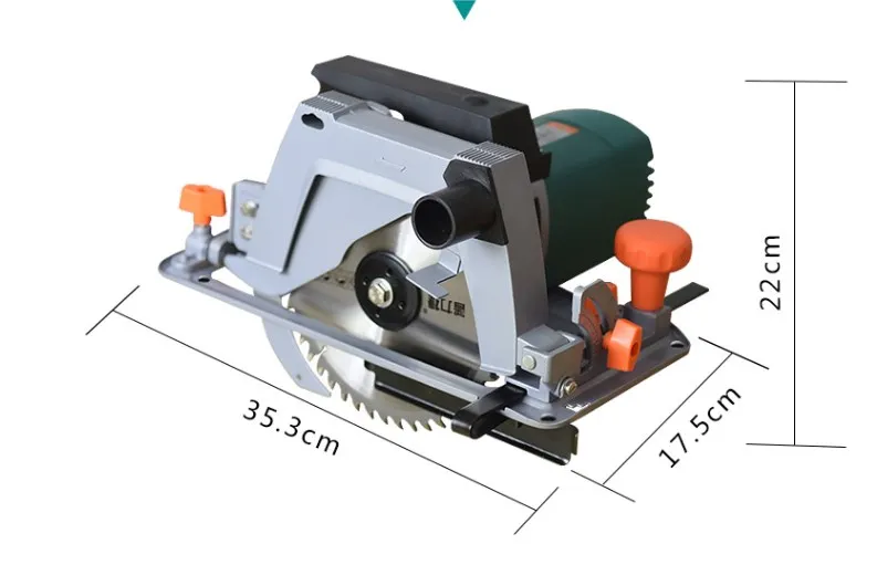 Electric circular saw can be flipped on the table saw electric cutting machine 8 inch high power portable electric saw home wood