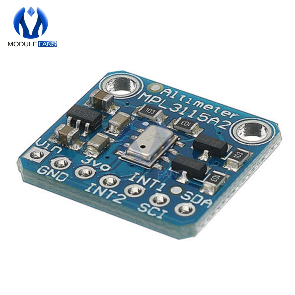 MPL3115A2 I2C البارومتري ذكي قياس درجة الحرارة قياس الارتفاع مجلس الاستشعار وحدة V2.0 لاردوينو مقياس الارتفاع 5 فولت