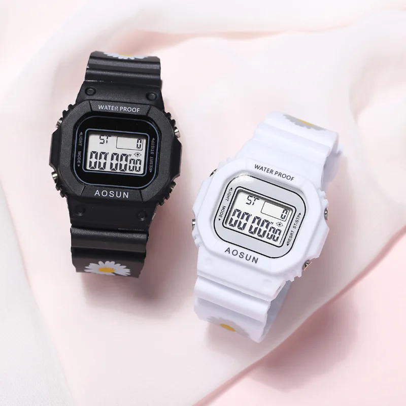 UTHAI CE36 Kids digital electronic sport Children watch wristwatch for GIrls Boys child Teens student watches Multicolor Gift