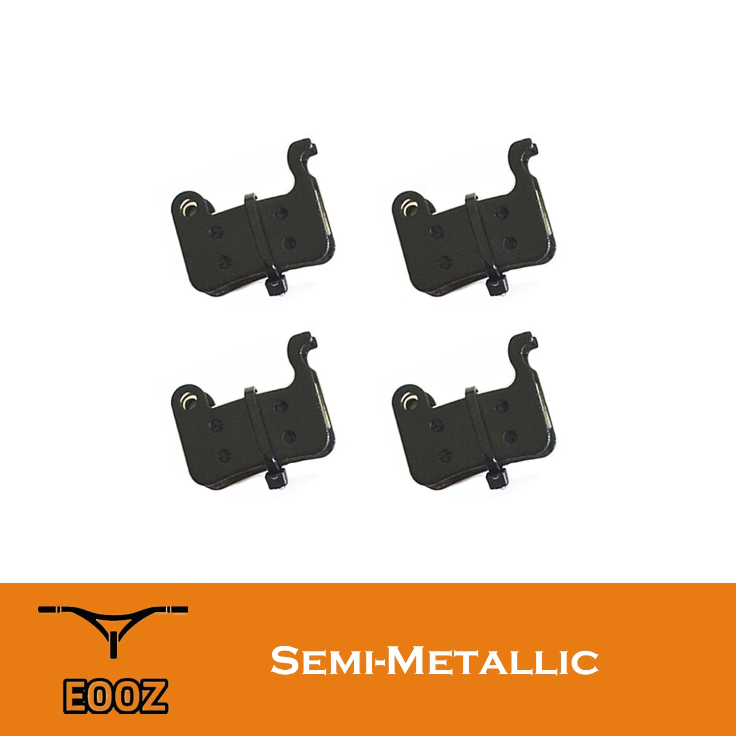 4Pairs Semi-Metallic BRAKE PADS for Shimano A01S M06 M07 XTR M975 M966 M965 Saint M800 XT M775 M765 M665 DEORE M545 M535 XTECH