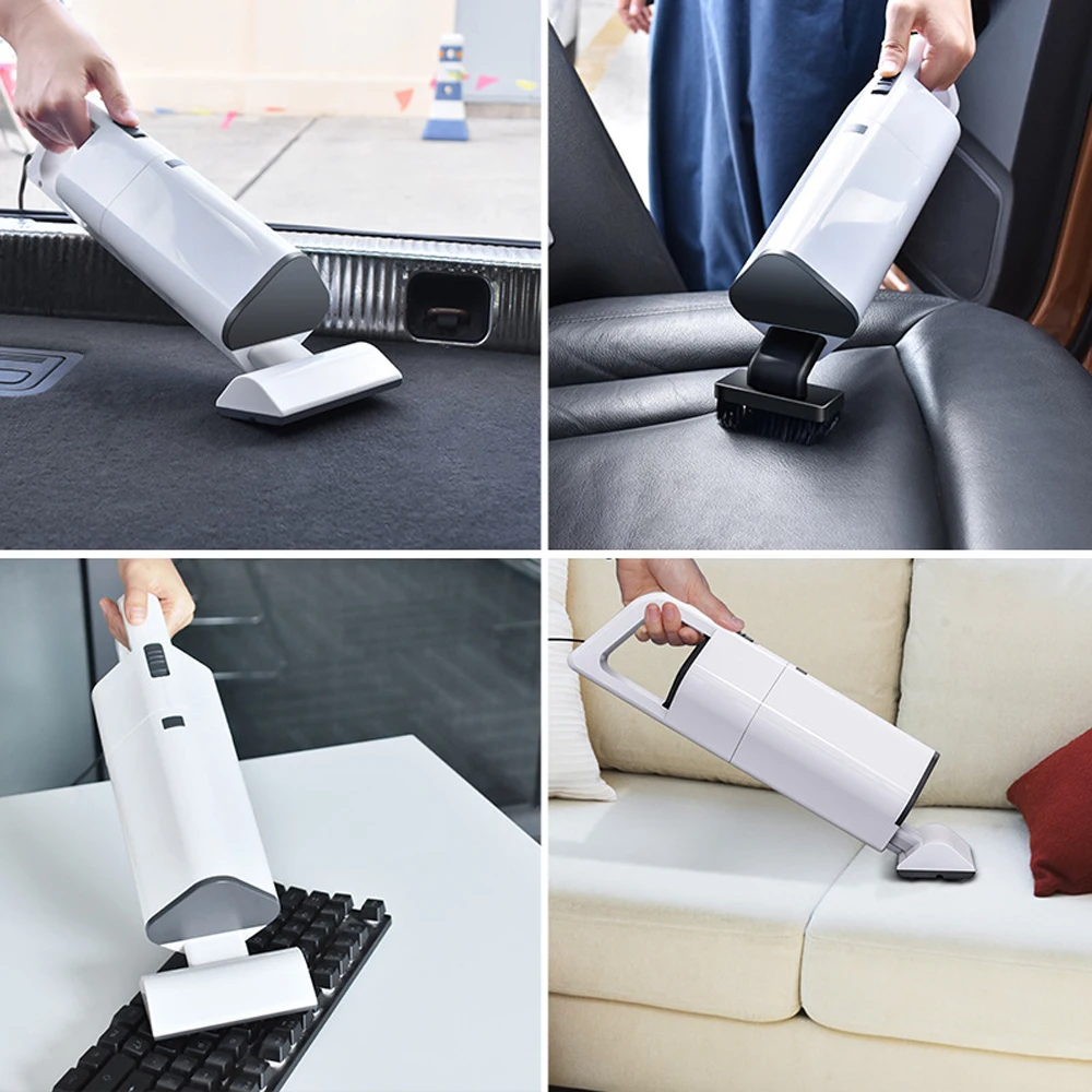 New Powerful Cordless Car Vacuum Cleaner Portable Handheld 120W Cordless Wet Dry Use Rechargeable Home Car  Vacuum Cleaner  Tool