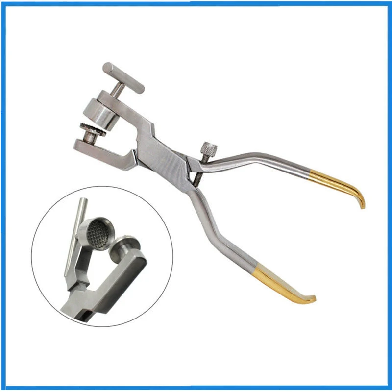 Dental Instrument Bone Mill Crusher Morselizer Plier with Titanium Head Dental Instrument Dental Laboratory Equipment