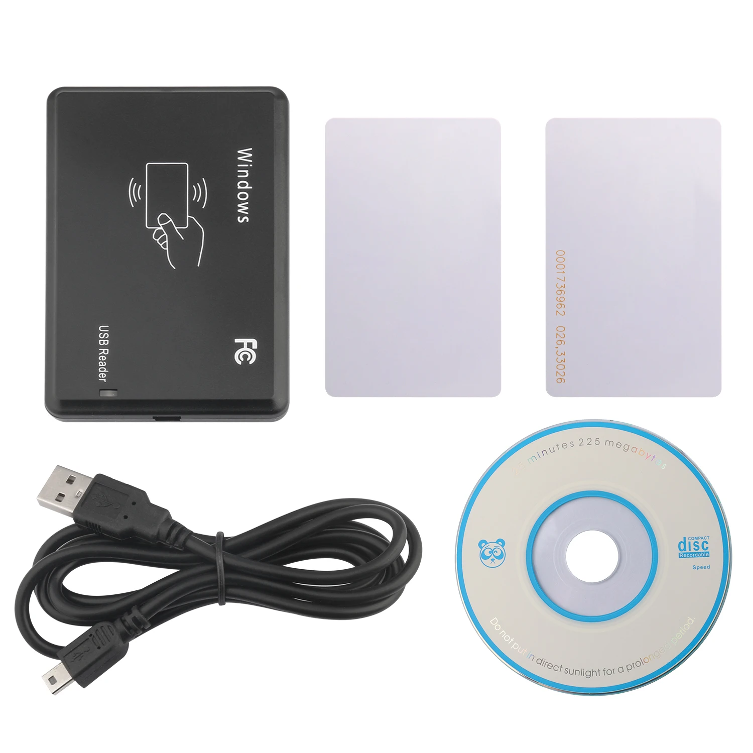 SZiTW IC08 Dual Frequency 13.56MHZ RFID /NFC Card Reader+125K EM4100 ID Card Reader for Access Control Systerm