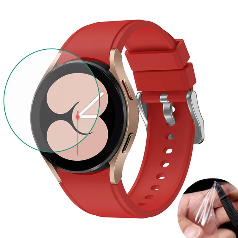 5 قطعة لينة بولي TPU فيلم واقية حماية لسامسونج غالاكسي ساعة 4 الكلاسيكية 42 مللي متر 46 مللي متر Watch4 40 مللي متر 44 مللي متر حامي الشاشة غطاء