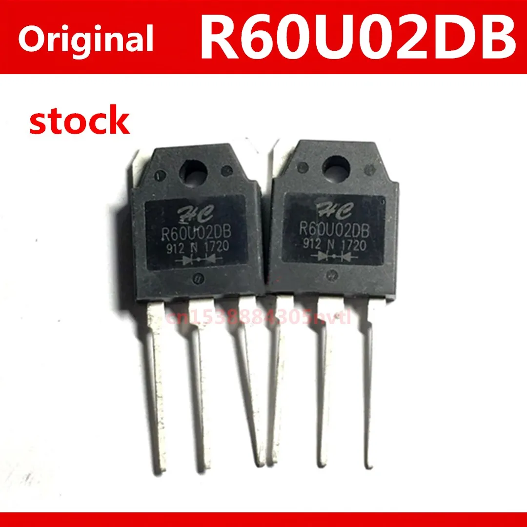 Original New 5pcs/ R60U02DB 60A200V TO-247