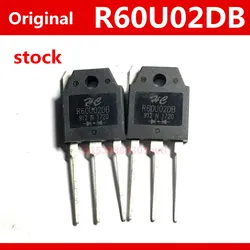 Original New 5pcs/ R60U02DB 60A200V TO-247