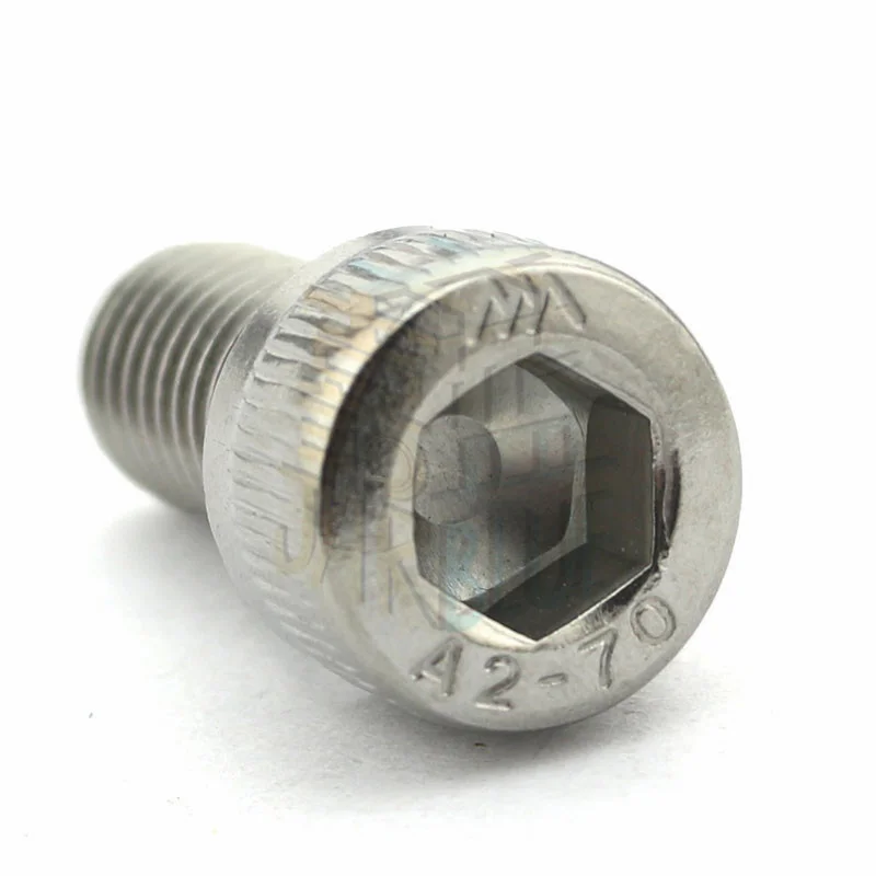 100pcs/Lot Metric Thread DIN912 M4x10 mm M4*10 mm 304 Stainless Steel Hex Socket Head Cap Screw Bolts