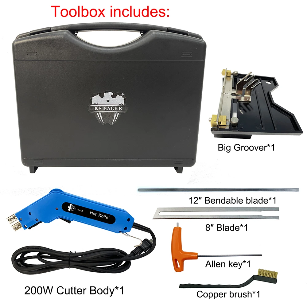 KS AQUILA Coltello Elettrico Coltello Caldo Taglierina Schiuma Schiuma scultura Hot Knife Cutter (Taglierina Schiuma) Styofoam cutter