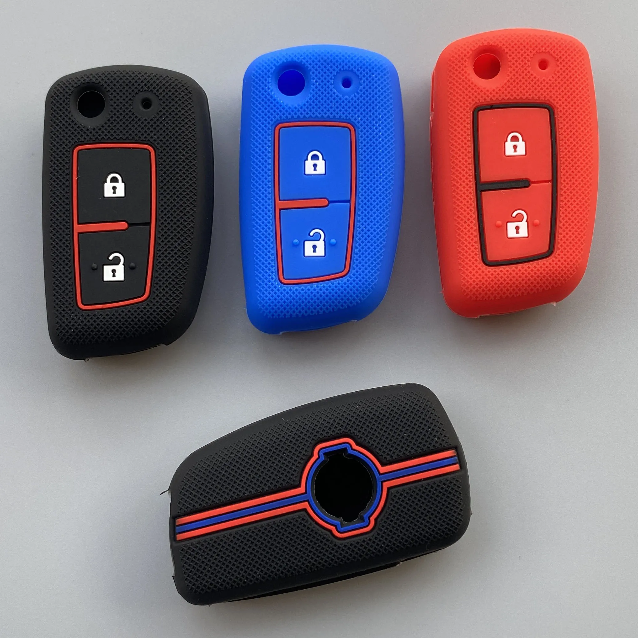 Silicone car key cover case for Nissan Juke Xtrail Sunny Cefiro A32 qashqai J11 switch Kashkay Kashkai 2button key