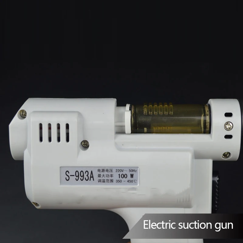 Brand New S-993A potente singola pompa ad aria stagno elettrico dispositivo di aspirazione pistola di aspirazione pompa di aspirazione 100w Tin rimozione strumento di aspirazione