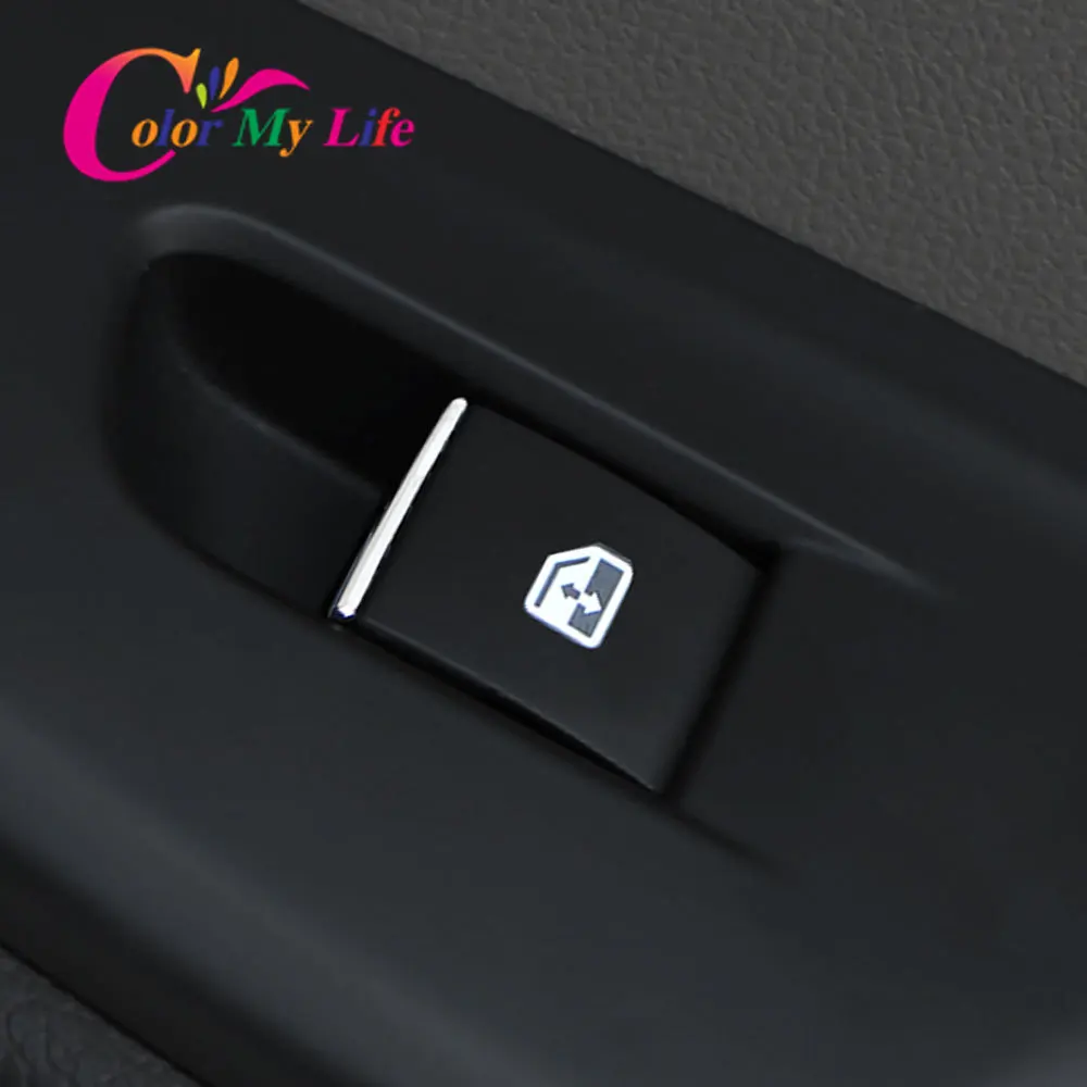 ABS Chrome Car Door Window Switch Lifter Button Cover Trim for Chevrolet Cruze Sedan Hatchback 2009 - 2014