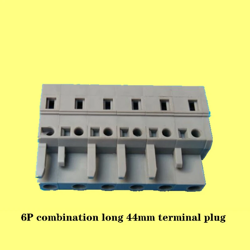 1 Máy Tính Thương Hiệu Mới Khắc Servo Ổ Chất Lượng Cao HBS758S Nhà Ga AC 6P Kết Hợp Nhà Ga Khối Cắm Ổ Cắm