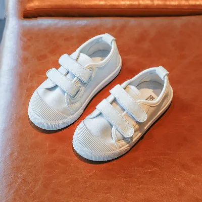 Sapatos para meninos e meninas, sapatos rasos para dança casual macia e respirável com cadarço