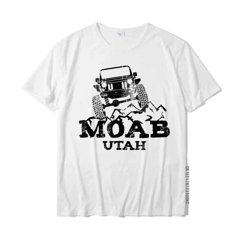 Moab Utah Off Roading 4x4 Design Funny Souvenir Gift T-Shirt Funky Men T Shirts Cotton T Shirt Fashionable