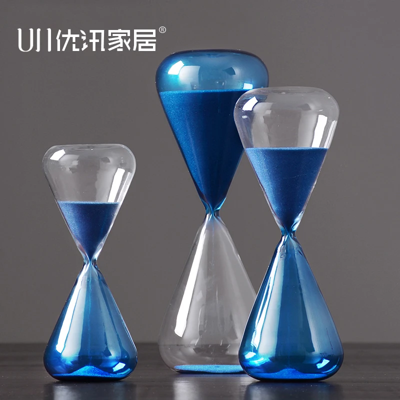 

Hourglass timer children's room layout table furnishing home interior decoration crafts 10 30 60 minutes