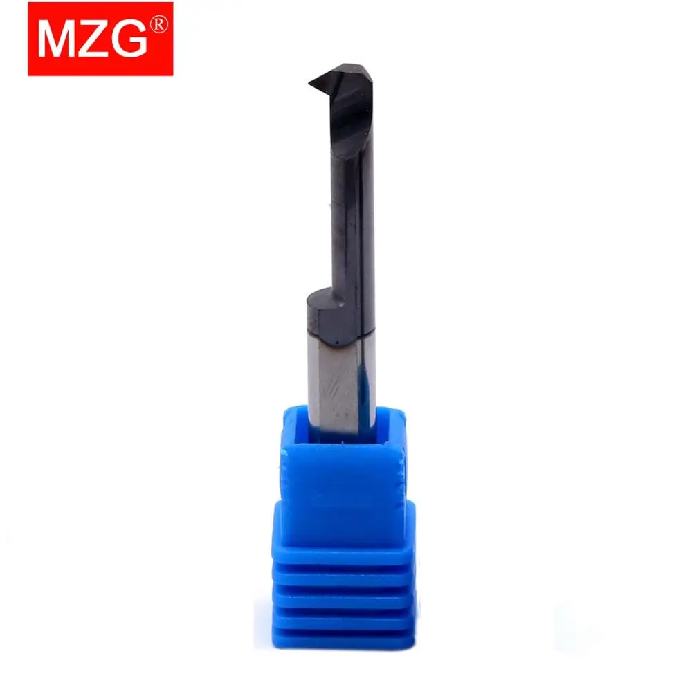 Mzg 1pcs agitar pequeno buraco usinagem de rosca máquina de torno cnc carboneto de aço de tungstênio 4mm 6mm chato threading ferramenta de