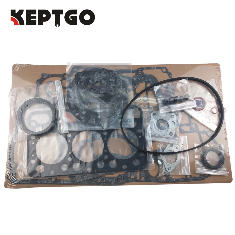 New D1302 Upper & Lower Full Gasket Kit Set for KUBOTA TRACTOR KH60