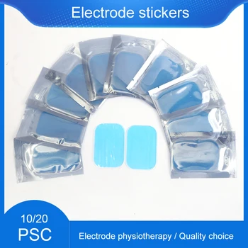 4*6 センチメートル EMS ABS フィットネスゲルパッド筋肉刺激装置エクササイザー交換ゲルパッチフィットネスアクセサリートレーニングマッサージャーリラックス