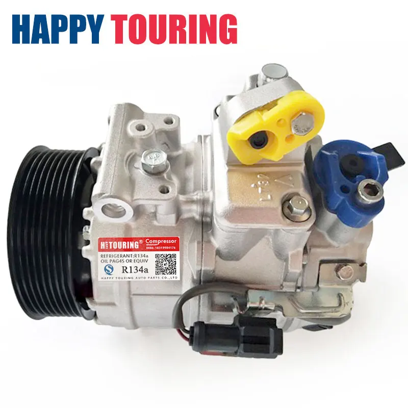 

7SEU17C AC COMPRESSOR for LAND ROVER DISCOVERY LION DIESEL 2.7L JPB000182 JPB000183 LR014064 LR012795 447180-8380 447180-8382