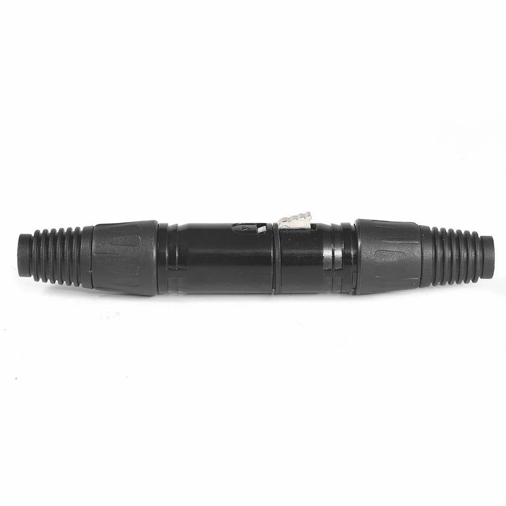 10 Pairs XLR DMX 3 Pin Audio Microphone Cable Connectors 10pcs Male + 10pcs Female MIC Snake Plug Cable Adapters