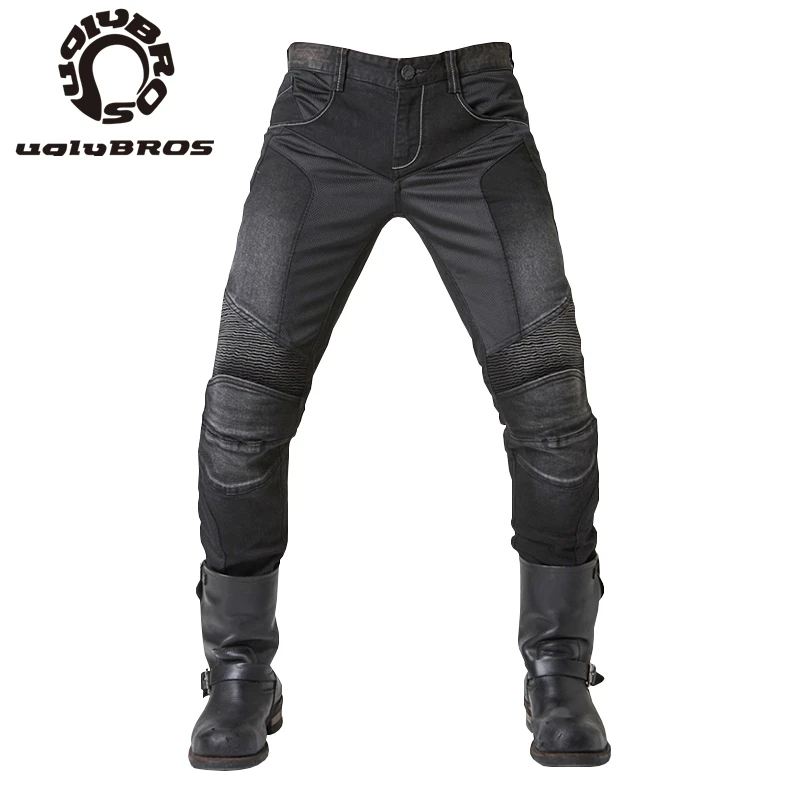 Uglybros Summer  Motorcycle Jeans  Protective Gear Riding Touring Motorbike Trousers Pantalon protettivi motocross Moto Pants