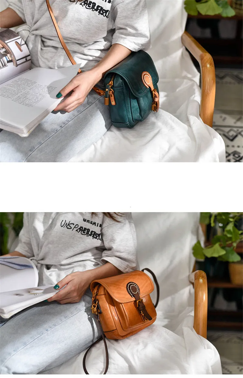 PNDME mode luxus echtem leder mini frauen kleine satchel für damen täglichen wochenende partei natürliche echt rindsleder schulter tasche – Detail 10