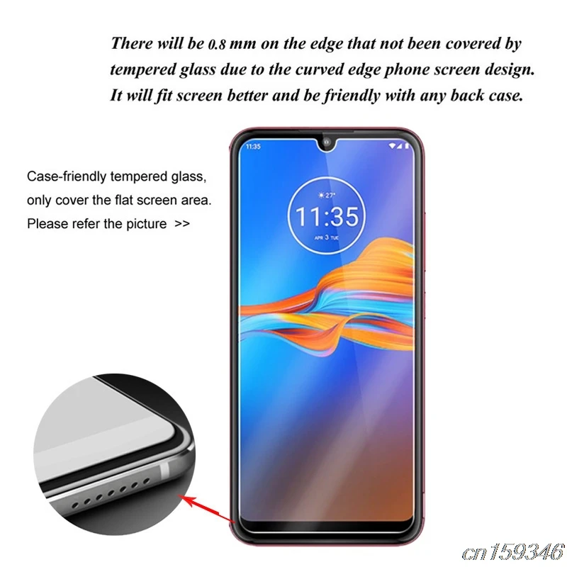 Tempered Glass For Motorola One Fusion Glass Screen Protector Glass for Motorola Moto One Fusion Plus Protective Film