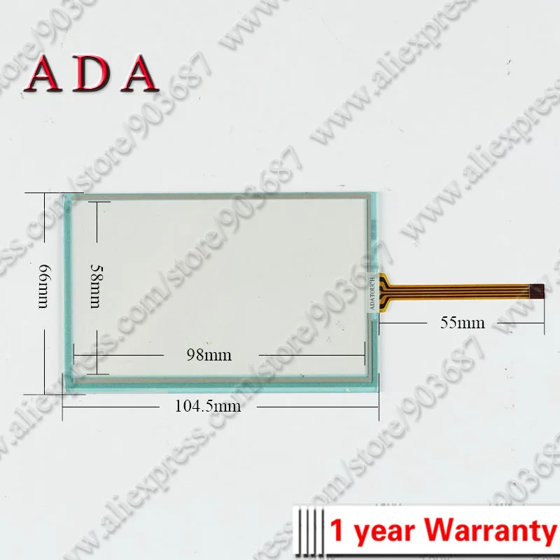 Touch Screen Panel for EA-043A SA-4.3A SA-4.3B SK-043A SK-043AE SK-043FE SK-043UE SK-043HS SK-043HE AK-043BE AK-043BS + Film