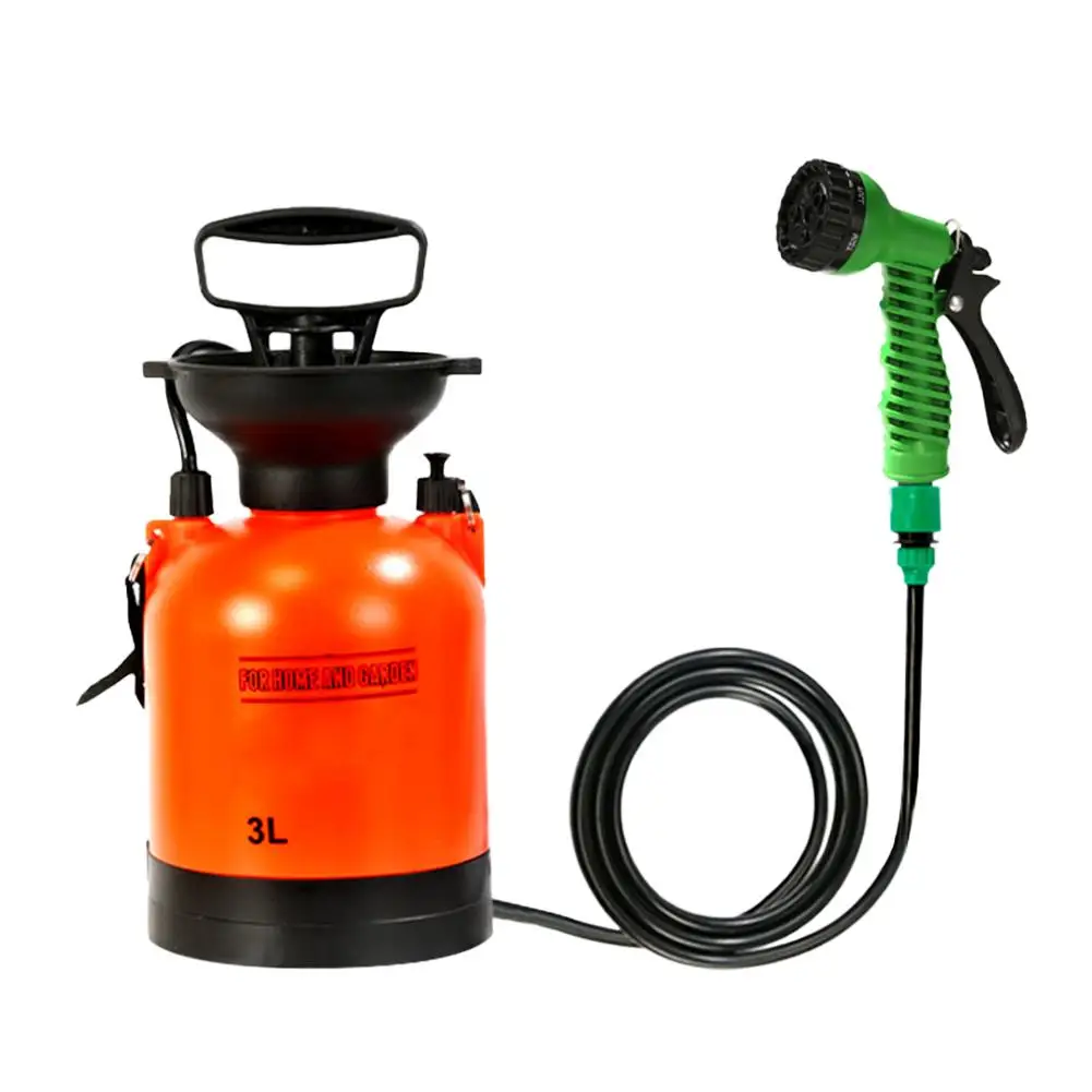 

3L Outdoor Camping Shower Sprinklers Portable Multifunction Sprayer Car Wash Small Sprinkler Travel Watering Sprinkler