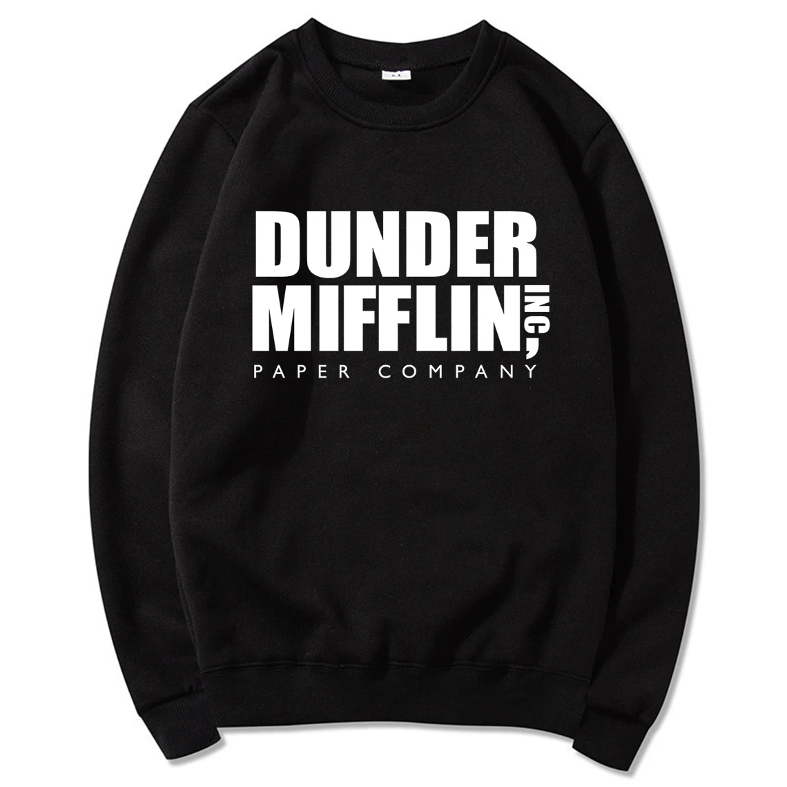 The Office Dunder Mufflin INC Paper Company Sweatshirt Tv Show The Office Dwight Schrute Dunder Mufflin Crewneck Sweatshirts