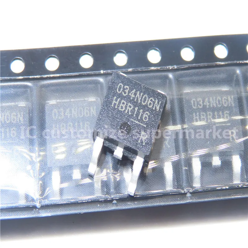 10 Cái/lốc NWE 034N06N IPD034N06N3G Đến-252 60V 100A SMD Bóng Bán Dẫn