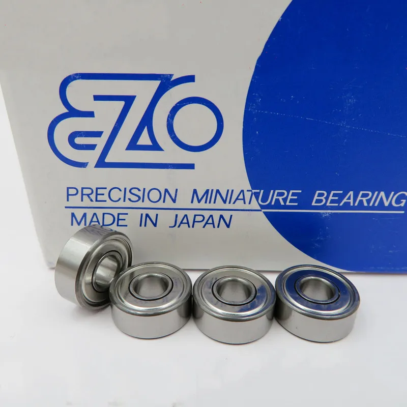 20pcs JAPAN EZO high precision bearing R-3HH 4.762*12.7*4.978 mm R3ZZ inch miniature ball bearings