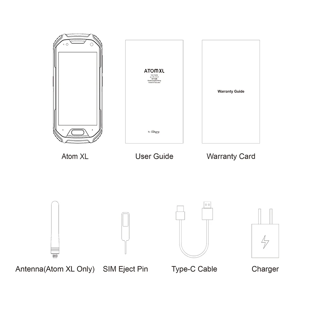 Imagem -04 - Unihertz Atom xl o Menor Smartphone Robusto Dmr Walkie-talkie Android 11 Desbloqueado 6gb Mais 128gb 48 mp Câmera 4300mah