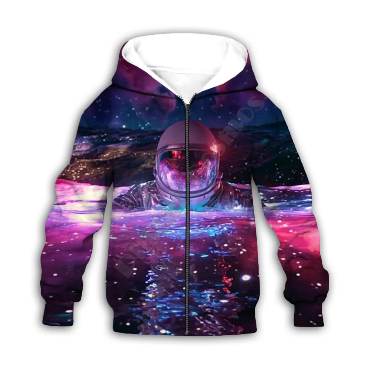 Galaxy Astronaut 3d printed Hoodies family suit tshirt zipper Pullover Kids Suit Sweatshirt Tracksuit/Pant Shorts 05