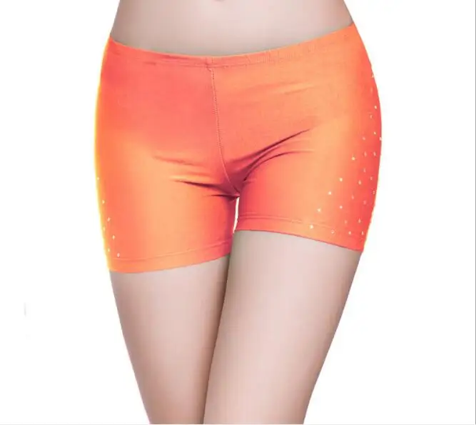 Women Casual Fitness Yoga Shorts High Waist Running Gym Stretch Sports Short Pants