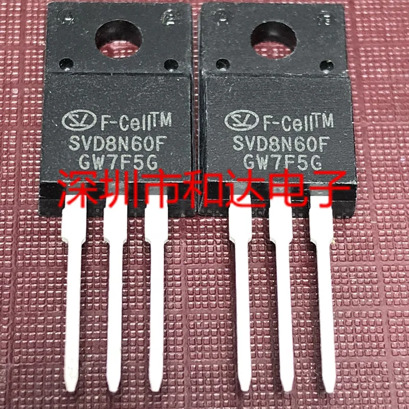 SVD8N60F  TO-220F 600V 8A