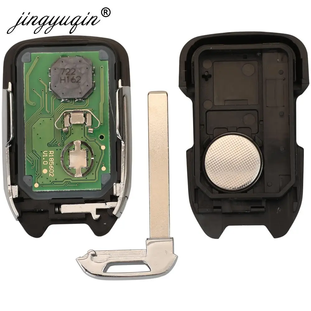 Jingyuqin-llave remota inteligente para Chevrolet, mando a distancia inteligente HYQ1AA /HYQ1EA de 315/433MHz para Chevrolet, tahoo, Silverado, GMC,