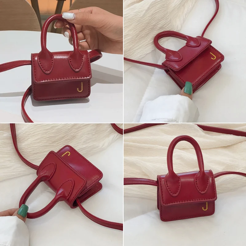 Candy Color Supper Mini Crossbody Bags For Women 2023 Desinger Fashion Shoulder Messenger Bag Ladies Keys Purses and Handbags