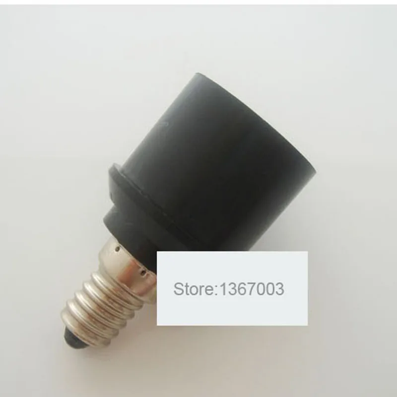 30PCS E14 to E27 Lamp Bulb Socket Base Holder Converter 110v 250V Light Adapter Conversion Home Room Lighting