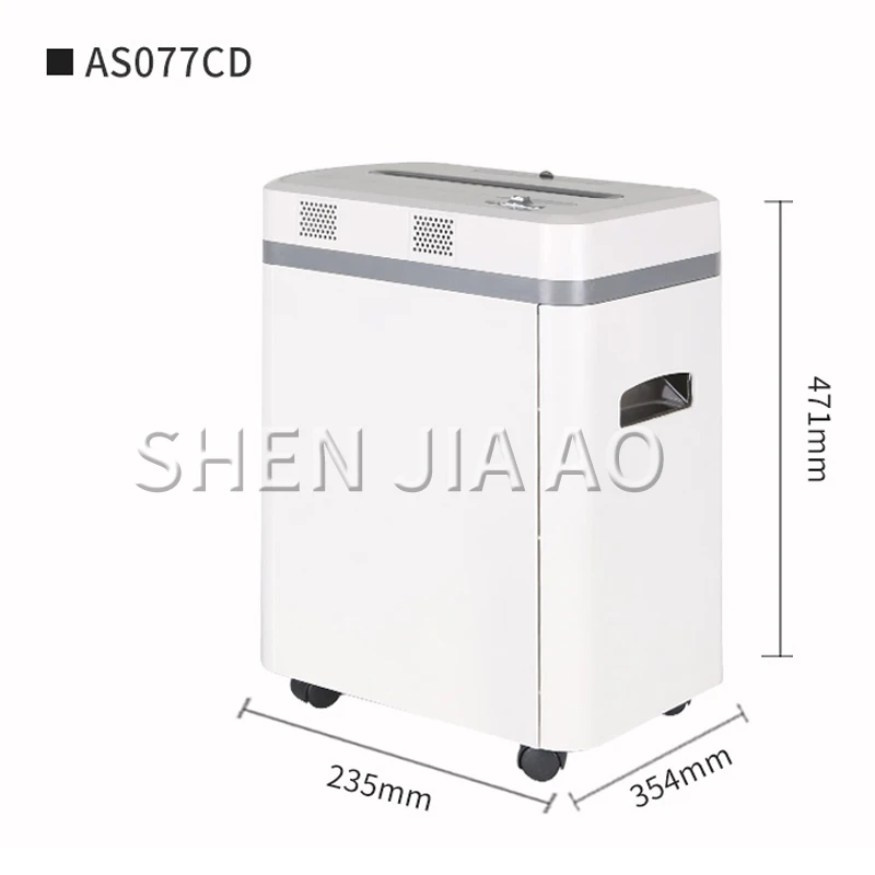 

2*10mm 16L Paper Shredder office household electric shredder office commercial high power small shredder high security mute