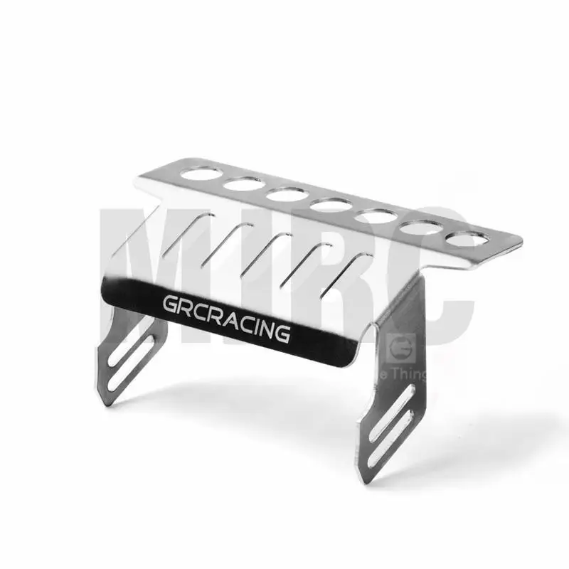 

TRX4 1.5mm Thick Stainless Steel Chassis Armor Axle Front Bumper Gearbox Base Protection Plate for 1/10 RC Crawler Trax TRX-4