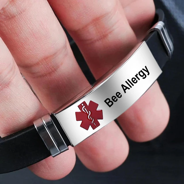 Alpha gal medical alert bracelet shop
