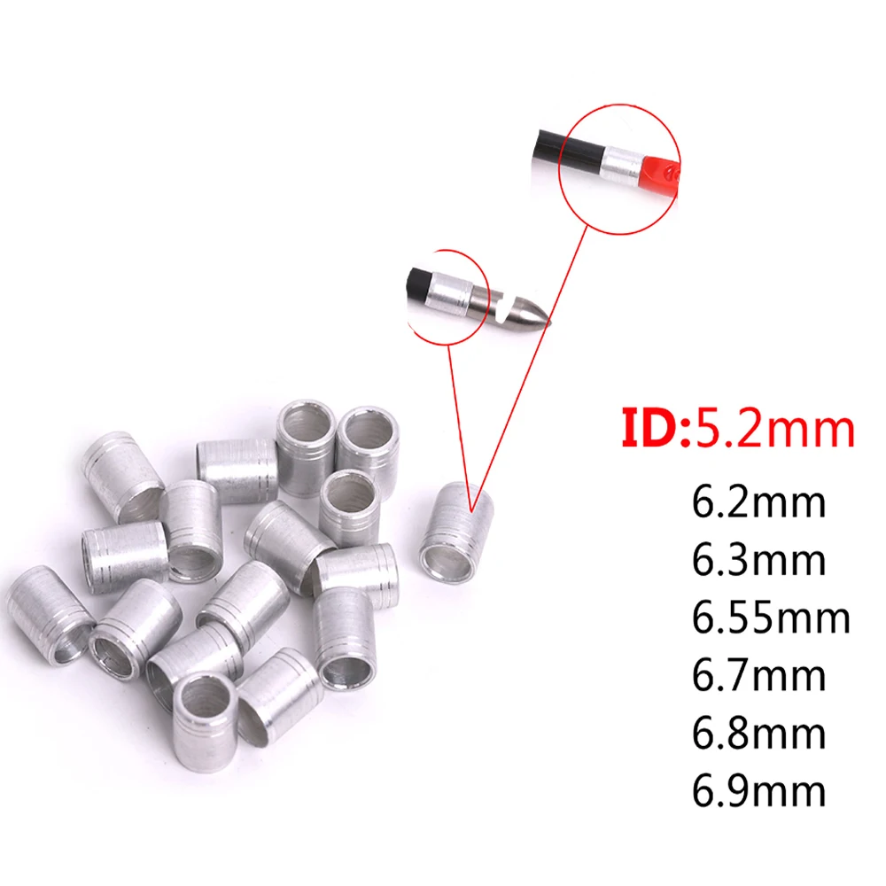 24/50pc Archery Ring Bow Explosion-proof Arrow Shaft Protecter Ring For ID 5.2mm OD 6.2/6.3/6.55/6.7/6.8/6.9mm Arrow Accessories china supplier industrial high power 100w 150w 200w led flood explosion proof light high bay light