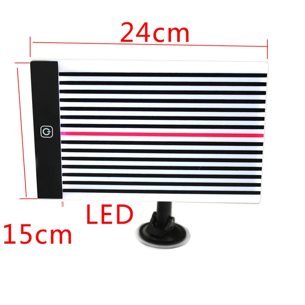 Lampada LED luce alluminio riflettore bordo rimozione ammaccatura senza vernice Kit di riparazione Auto set di strumenti di riparazione automatica rimozione di ammaccature