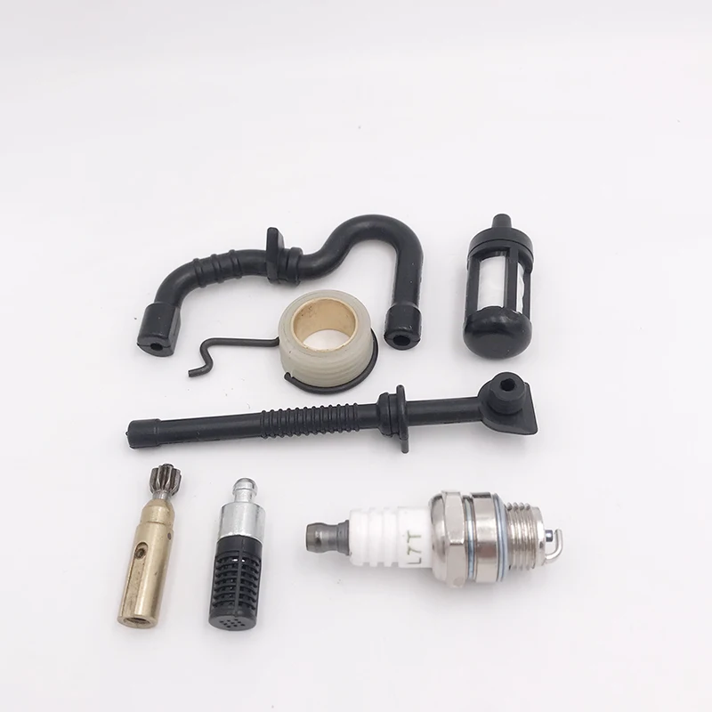 Fuel & Oil Filter & Hose Spark Plug Oil Pump Worm Geap Kit For STIHL MS180 MS170 MS 180 170 018 017 Gasoline Chainsaw Parts