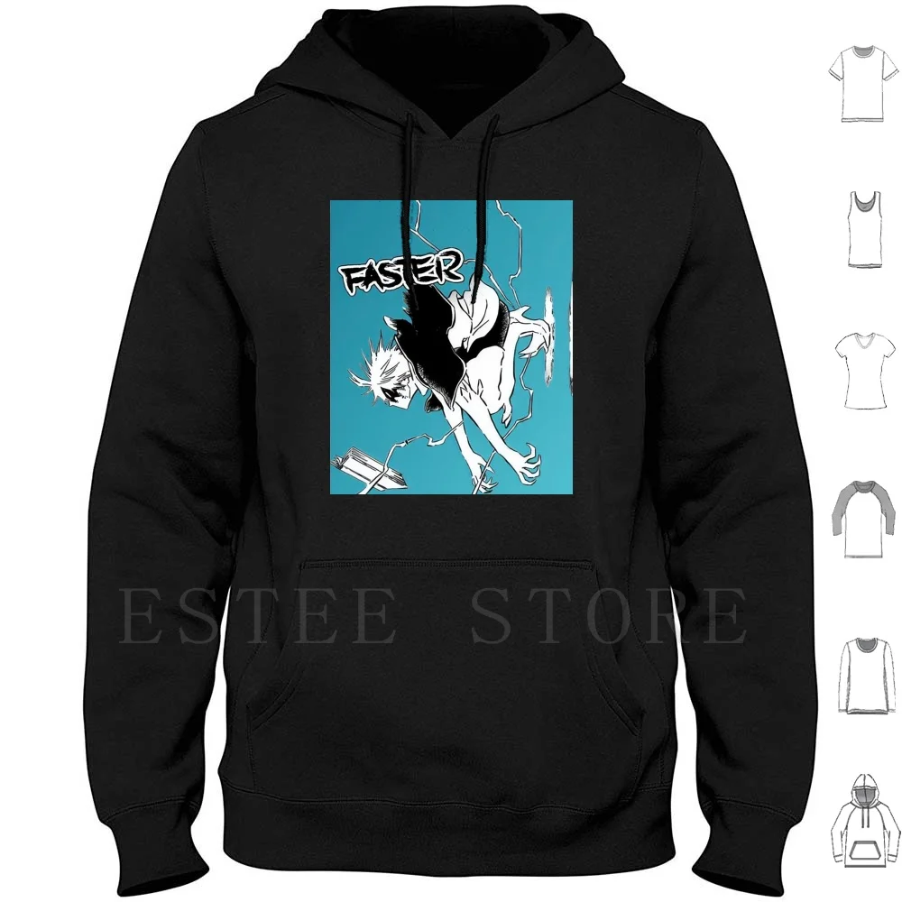 Black Clover-Faster Voltia толстовки с длинным рукавом черный клевер Манга черный клевер аниме сённен