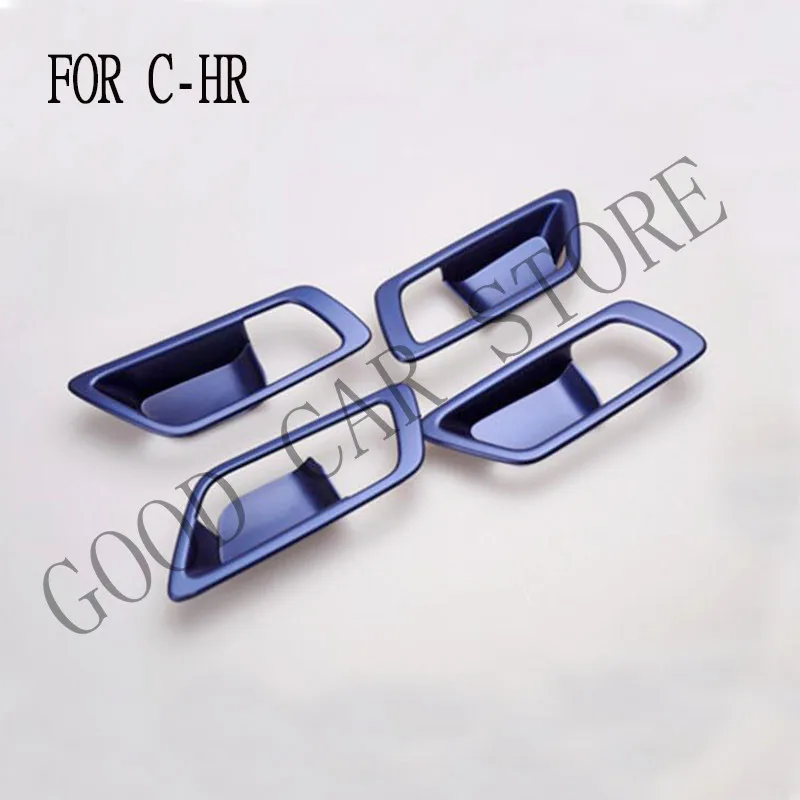 

Подходит для Toyota C-HR CHR 2017 2018 Внутренняя крышка для внутренней дверной ручки, крышка для чаши из АБС-пластика, крышка для ручки из углеродного волокна для CHR Outdoor