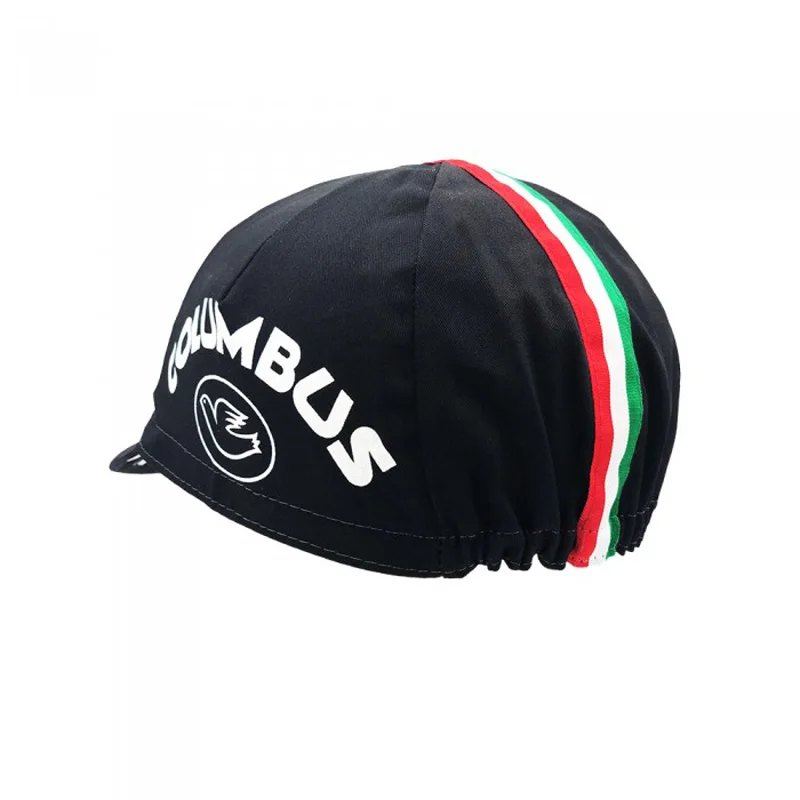 Italia Black Classical New Cycling Caps OSCROLLING