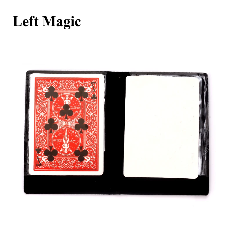 Optical Wallet Card Appearing Magic Tricks Wallet Melting With Magnet Card Street Stage Close Up Magic Illusion Mentalism Access