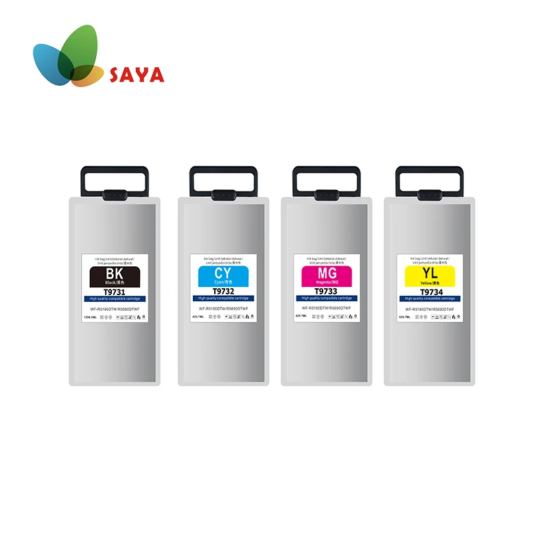 

T9731 T9732 T9733 T9734 Compatible Printer Ink Pack Bag Cartridge For WF-C860 Series WF-C869 Series WF-C869R WF-C869RDTWFC